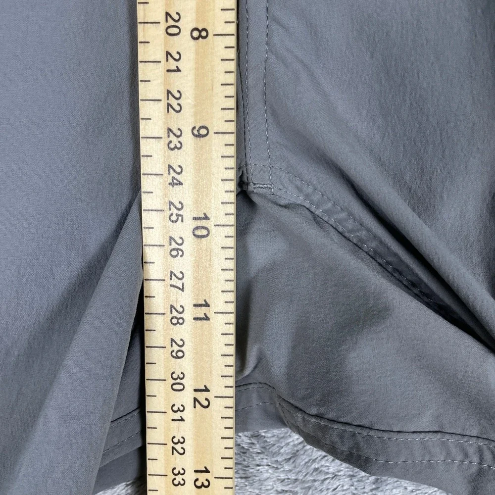 L.L. Bean Cresta Hiking Pants Mens 33x32 Gray Good Stretch Technical Outdoor